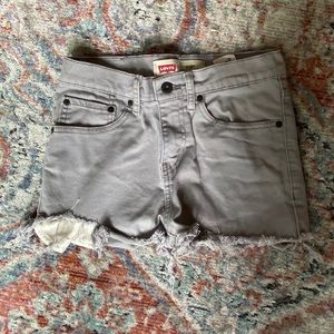 High Waisted Jean Shorts Levi’s